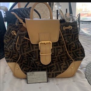 Perfect condition Fendi backpack